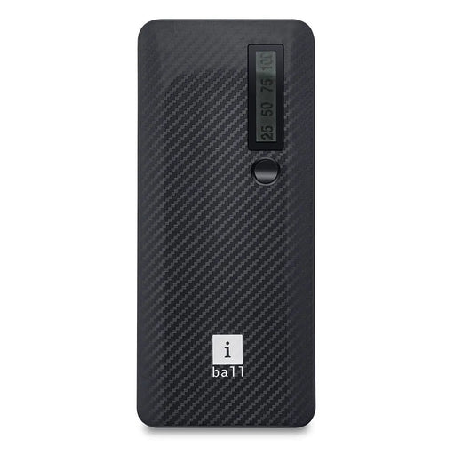 iBall 10000mAh Powerbank (IB-10000LI) Dual USB Output-Black iBall