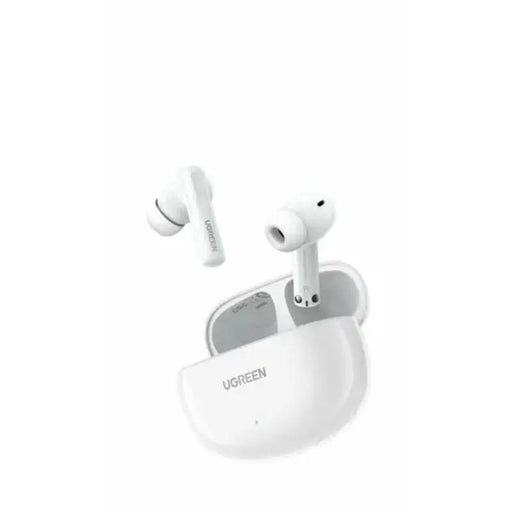 UGREEN HiTune T6 Bluetooth 5.3 Active Noise Cancelling Earbuds 30H Battery 48dB ANC Hybrid Wireless Earbuds White 15158 Ugreen