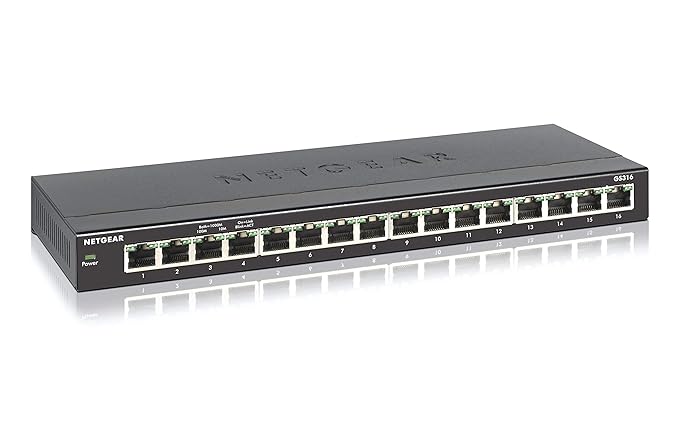 Netgear GS316 Gigabit Ethernet Unmanaged Switch