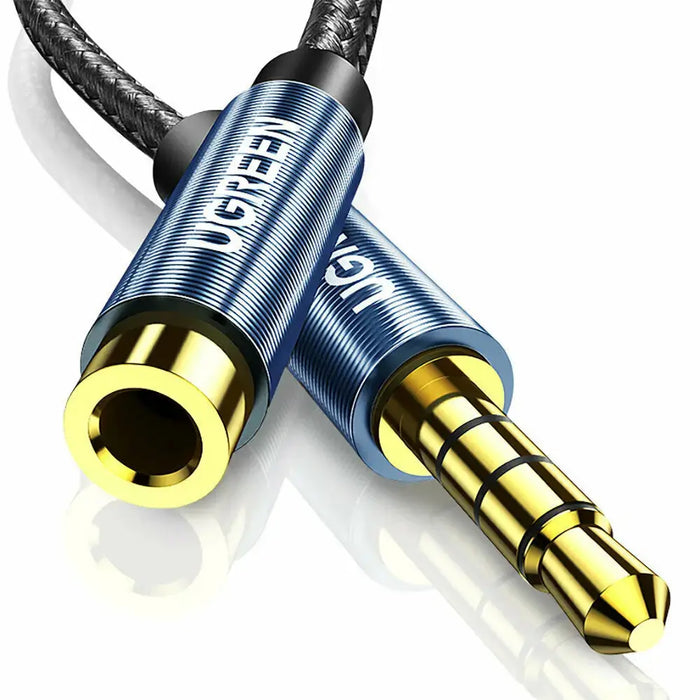 UGREEN 0.5M 3.5mm Audio Extension Cable Male to Female AUX Headphone Jack Extender Braided Car Laptop Smartphone 40672 Ugreen