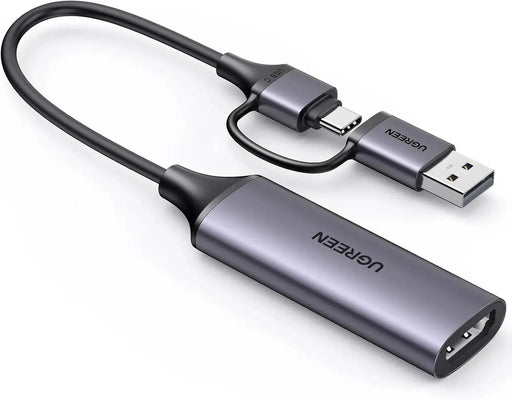 UGREEN Video Capture Card Full HD 1080P 4K HDMI to USB-C USB-A Low Latency Streaming PC Mac PS5 Nintendo Switch (25854) Ugreen India