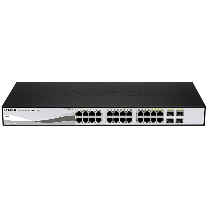 D-Link WebSmart 28-Port Gigabit PoE Metro Ethernet Switch(DGS-1210-28P/ME)