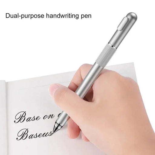 Baseus Capacitive Stylus Pen for iPad, Tablets & Smartphones Silver (ACPCL-0S) - TeckPot