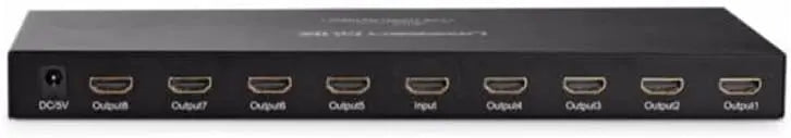 UGREEN 1x8 HDMI Splitter 1 In 8 Out HDMI Amplifier Splitter Full HD 1080P UHD 3D TV Monitor Projector Multi Display 40203EU