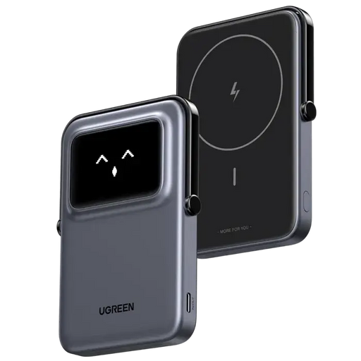 UGREEN Uno Magnetic Power Bank 5000mAh MagSafe Wireless Portable Charger USB C 20W iPhone 15 Pro Max 14 13 Black (35605B) Ugreen