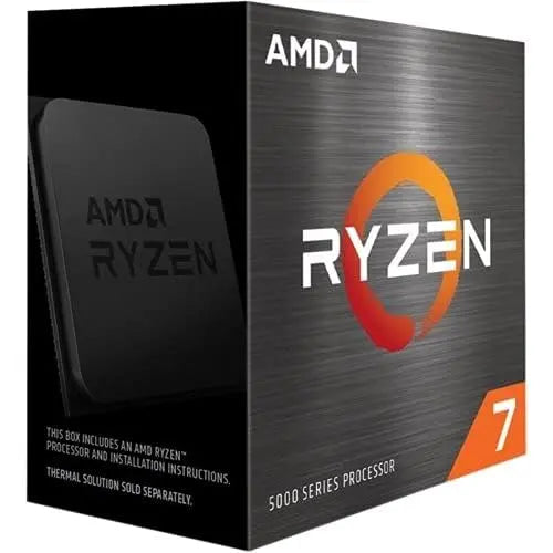 Amd Ryzen 7 5800X Processor Desktop Processor 8 cores 16 Threads 36 MB Cache 3.8 GHz Upto 4.7 GHz AM4 Socket 500 Series Chipset AMD