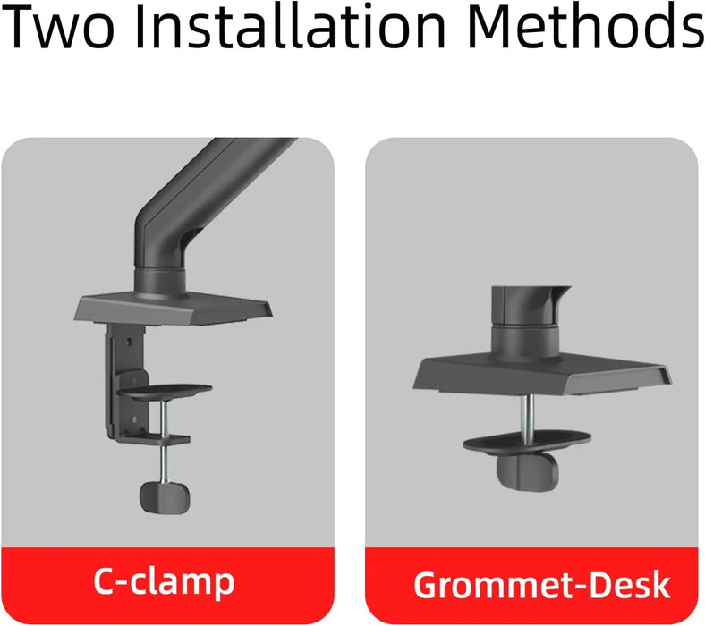 Thronmax Monitor Arm With, Black (MS25) Thronmax