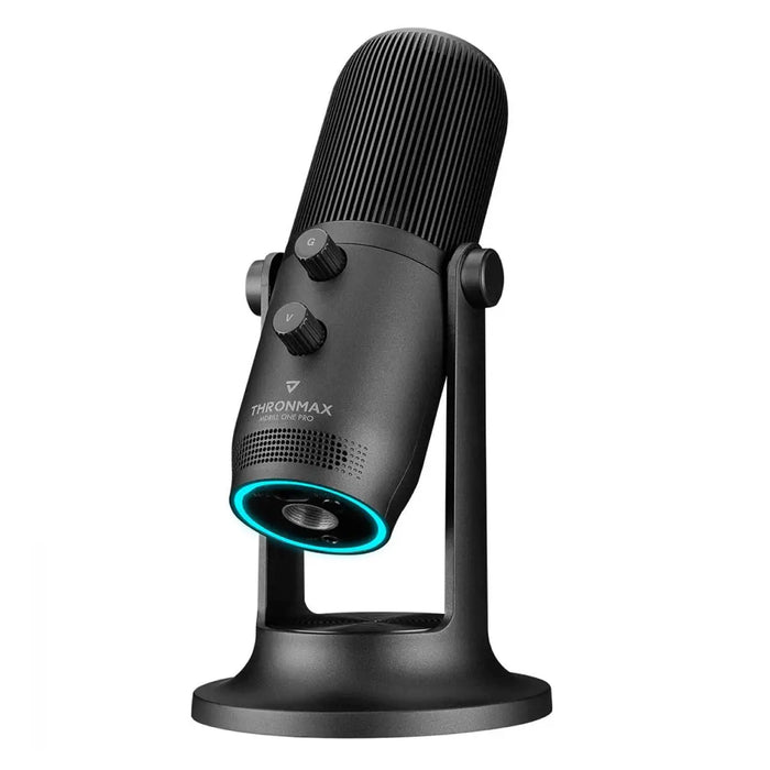 Thronmax Mdrill One Pro 96khz Usb Microphone, 4 Pickup Patterns | Gaming, YouTube, Music Recording, Streaming, Online Calls | Broadcast-Quality Sound | VERTIGAIN® Technology(M2PB) - TeckPot