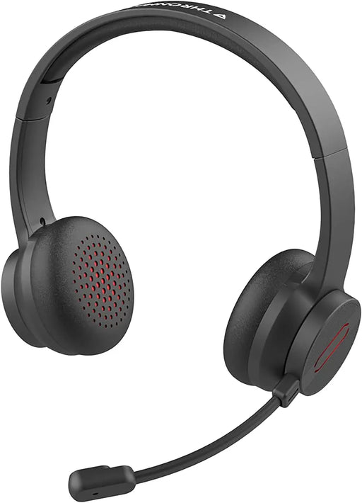 Thronmax THX-40 Bluetooth Headset with Built-in Microphone, Ultra Soft Headband and Earpads for Webinars, Online Class, Gaming(THX40) Thronmax