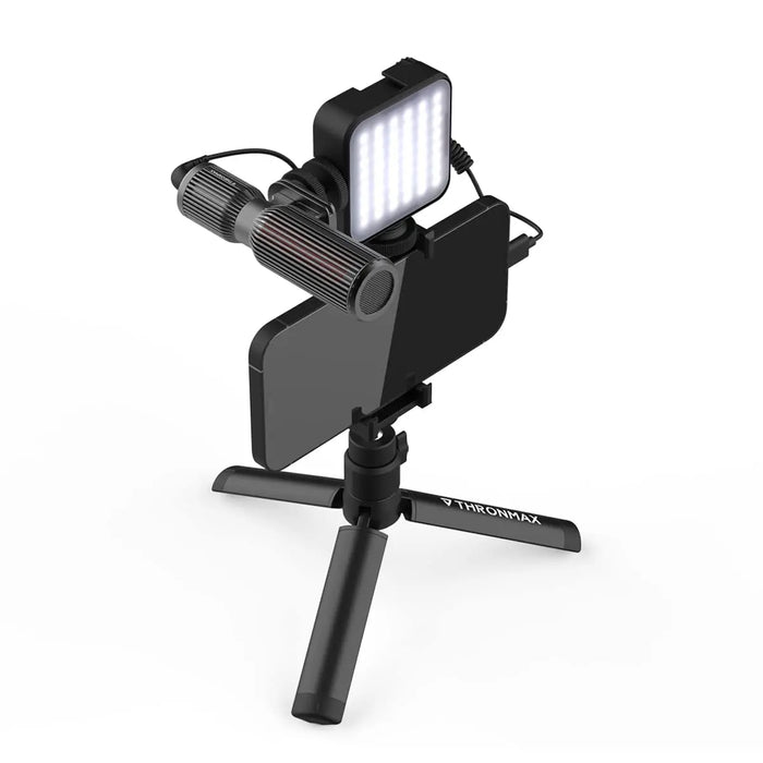 Thronmax Smartphone Vlog Microphone, Black (C1P) Thronmax