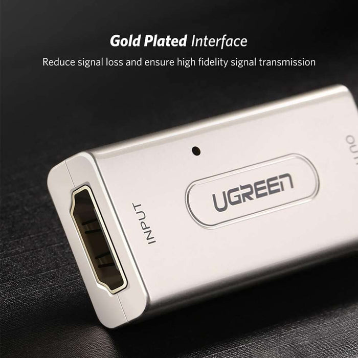UGREEN 40265 HDMI Extender Active Repeater Booster For Video & Audio 50m Zinc Alloy Case