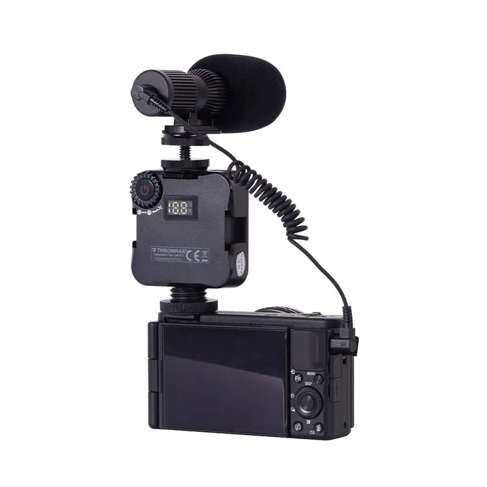 Thronmax Smartphone Vlog Microphone, Black (C1P) Thronmax