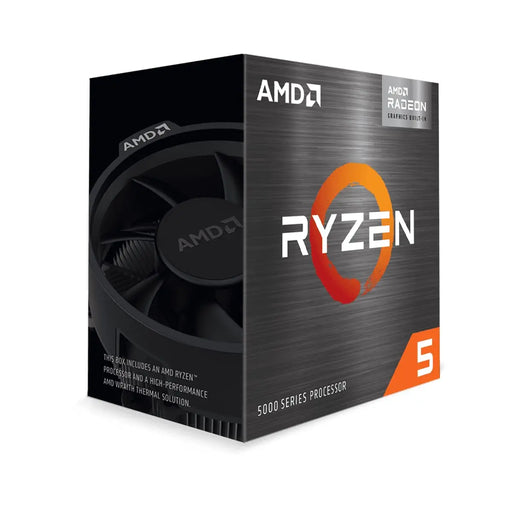 AMD Ryzen™ 5 5600G Desktop Processor (6-core/12-thread, 19MB Cache, up to 4.4 GHz max Boost) with Radeon™ Graphics AMD