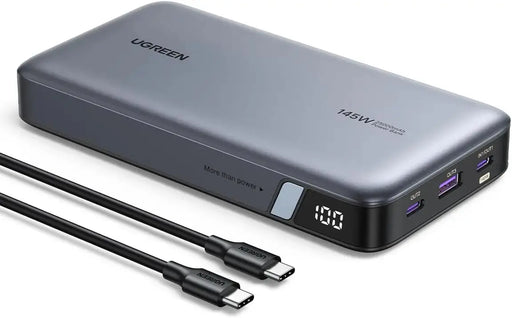 UGREEN 145W 25000mAh Power Bank Nexode 3-Port USB C PD Laptop Portable Charger MacBook Pro Dell XPS iPhone 16 iPad (90597A) Ugreen