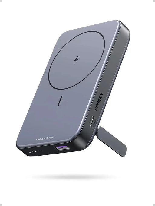 UGREEN 10000mAh Magnetic MagSafe Power Bank 3 Port Wireless Portable Charger PD 20W Foldable Stand iPhone 16 15 14 (15086) Ugreen
