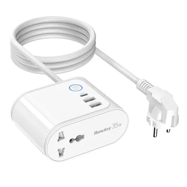 Huntkey Charge Pub Smart A35 Gan Charger cum Power Dock Huntkey