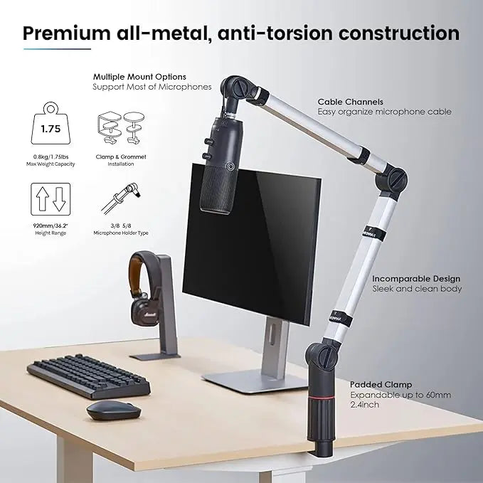 Thronmax Flex Microphone Boom Arm (S5) Thronmax