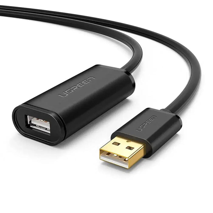 UGREEN USB 2.0 Active Extension Cable 10M Signal Booster Repeater A Male to Female Keyboard Mouse Printer Webcam (10321) Ugreen