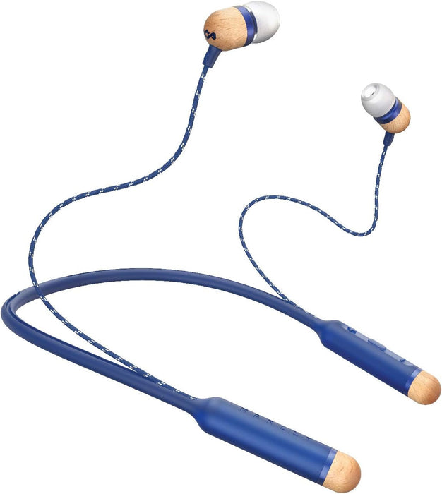 House of Marley Smile Jamaica Bluetooth Headset  (Blue, In the Ear)