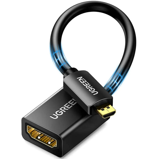 UGREEN Micro HDMI to HDMI Cable Type D Male to Type A Female Adapter 4K 3D GoPro Hero 5 Raspberry Pi 4 20134 Ugreen