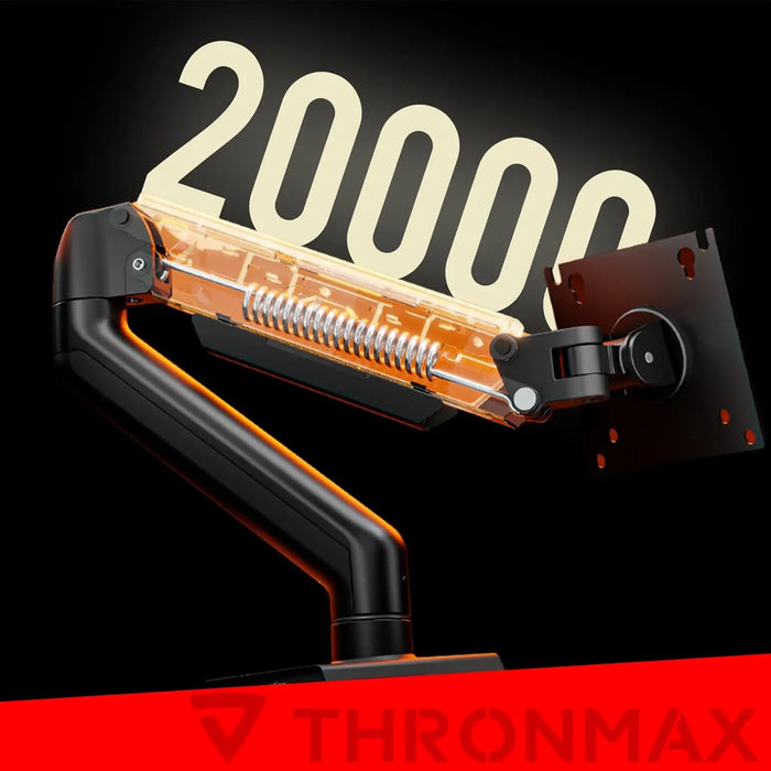 Thronmax Monitor Arm With, Black (MS25) Thronmax