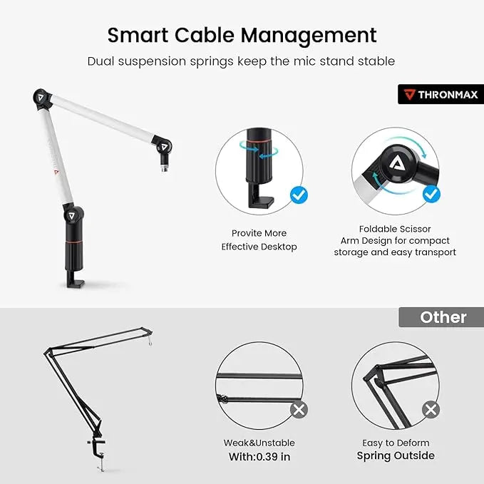 Thronmax Flex Microphone Boom Arm (S5) Thronmax