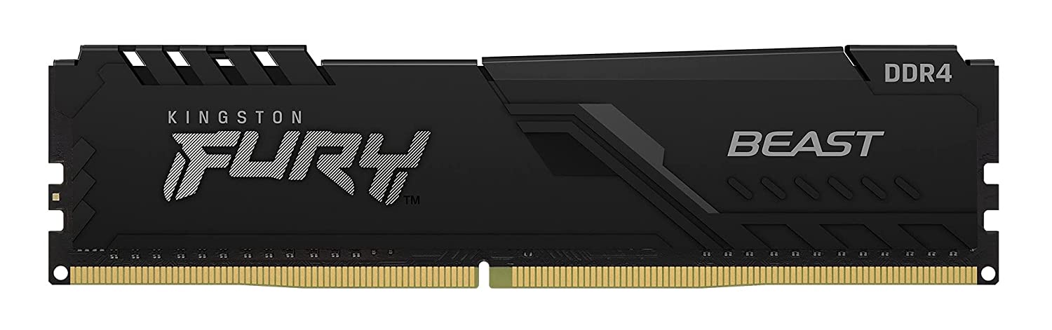 Kingston 32GB 3200MHz DDR4 CL16 DIMM Fury Beast Desktop RAM,Black(KF432C16BB/32)