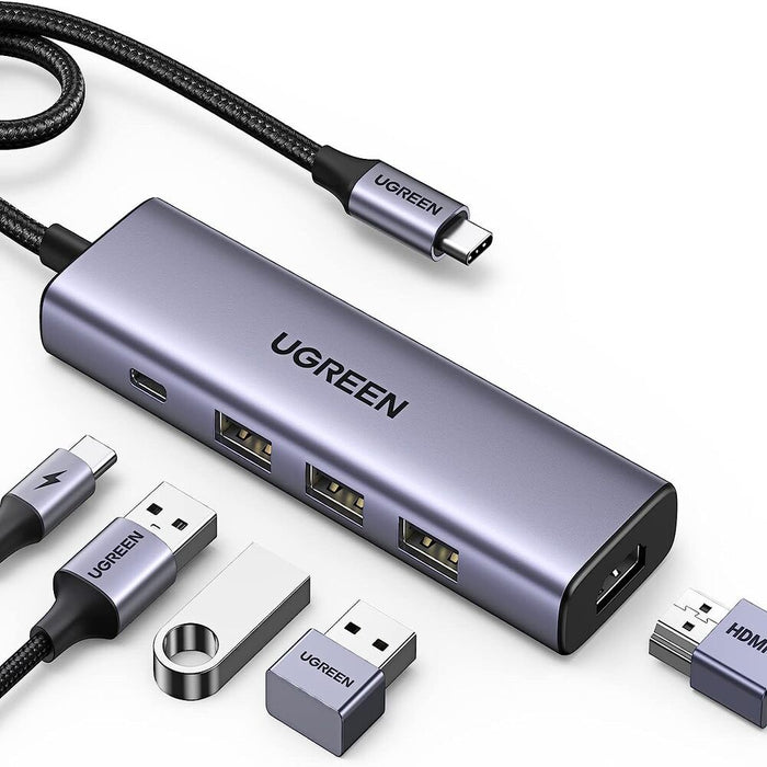 Ugreen 15596 5 In 1 Usb C  Multiport Docking Station