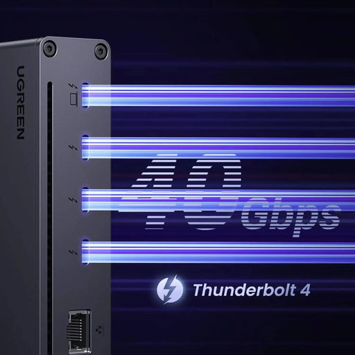 UGREEN Revodok Max 208 Thunderbolt 4 Dock 8-in-1 40Gbps 3x TB4 Dual 4K 60Hz 8K 85W Charging Ethernet 3x USB A MacBook (25053) Ugreen