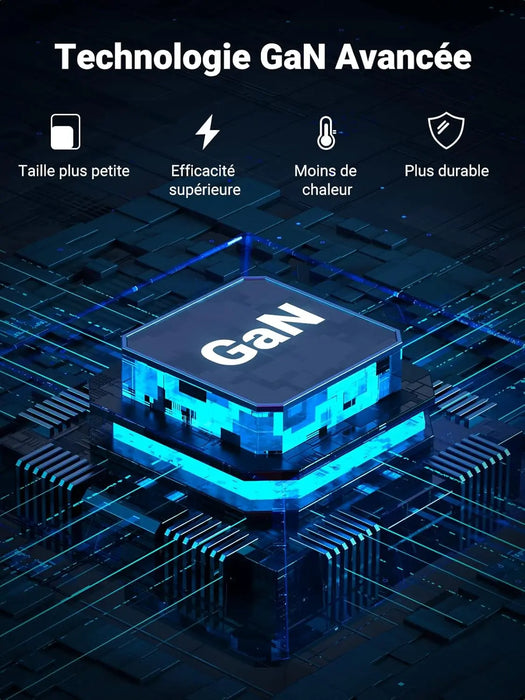 UGREEN 65W 4-Port 3C1A GaN Charger MacBook Pro Air iPad iPhone 12 Pro 11 Galaxy S20 S10 Pixel Nintendo Switch PC (70774) Ugreen