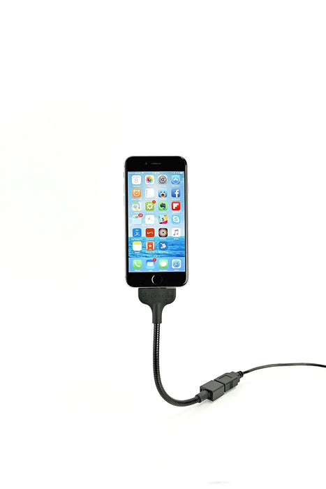 Fuse Chicken BOBINE BLACKOUT Everywhere Mount iPhone Lightning Car Dock (MFi Certified) FUSE CHICKEN