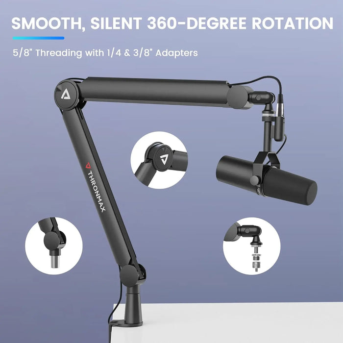 Thronmax Twins Studio Microphone Boom Arm (S8) Thronmax