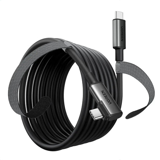 UGREEN Right Angle USB 3.0 Type C Cable 5M 60W VR Link Headset Oculus Quest 2 Pico 4 PC Steam VR Gaming Fast (90629) Ugreen