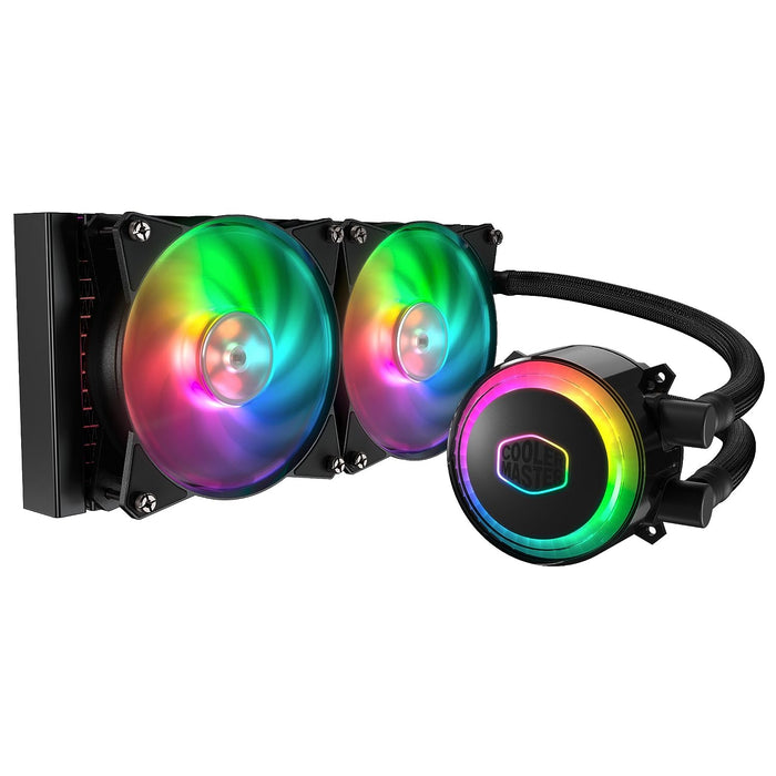 Cooler Master MasterLiquid ML240R Addressable RGB All-in-one CPU Liquid Cooler Dual Chamber Intel/AMD Support