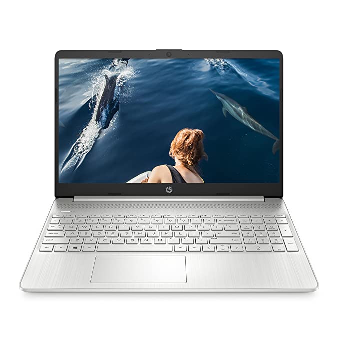 HP 15s AMD Ryzen 3- 5300U 15.6"FHD Laptop(8 GB RAM/512 GB SSD/Radeon Graphics/Win 11 Home/Alexa/MsO/Silver)15s-Eq2143au