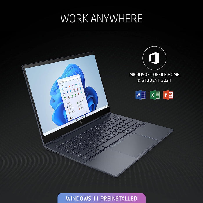 HP Envy x 360 13-BF0063TU Core i7-1250U OLED Multi-Touch 2-In-1 Laptop(13.3"/16GB/1TB SSD/Win 11)-Space Blue
