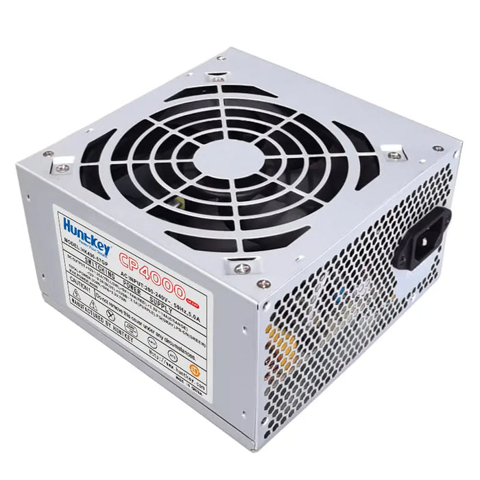 Huntkey CP4000 400Watt Silent ATX12V 2.31 PC Computer Power Supply With 120mm Fan (White) Huntkey