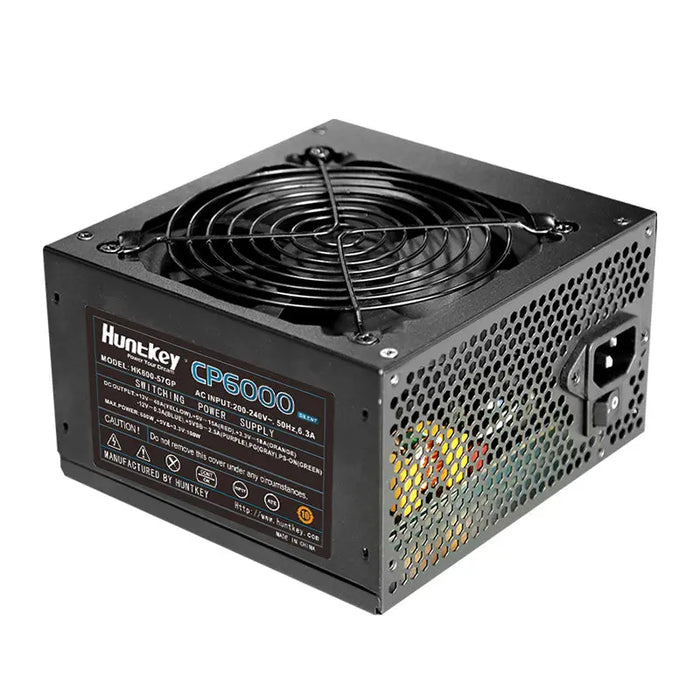 Huntkey CP6000 600 Watt Silent ATX12V 2.31 PC Computer Power Supply With 120mm Fan (Black) Huntkey