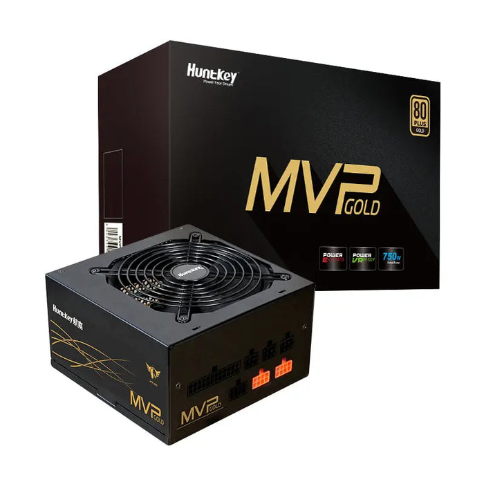 Huntkey MVPK750 80Plus + Gold Certified Modular 750W Power Supply Huntkey