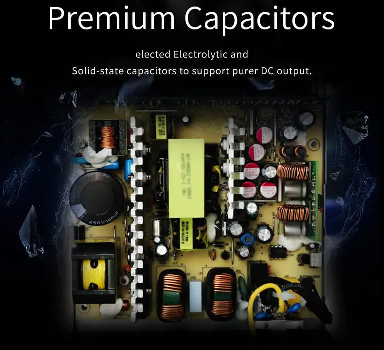 Huntkey MVPK650 80Plus + Gold Certified Modular 650W Power Supply Huntkey