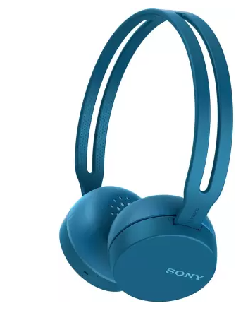 Sony WH-CH400 Wireless Headphones (Blue)