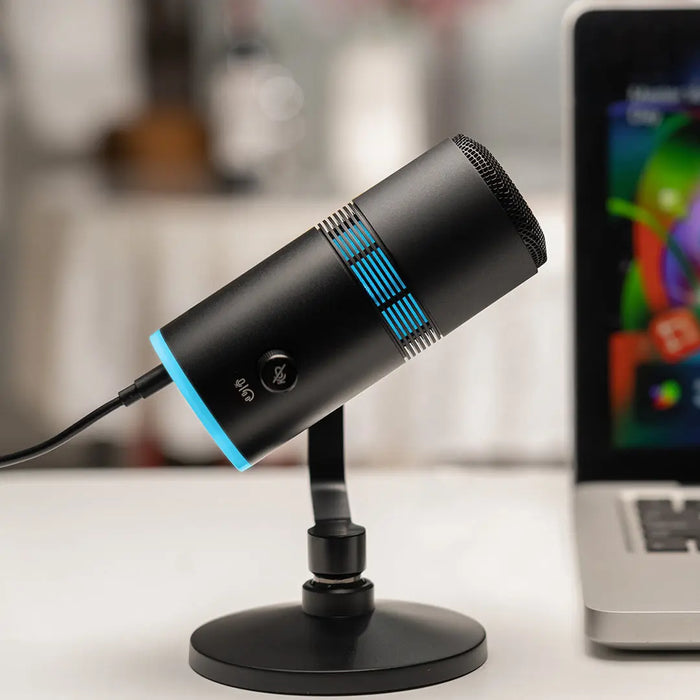 Thronmax 96khz USB Capsule RGB Microphone For Streamers, Gamers, Musicians (V8) Thronmax