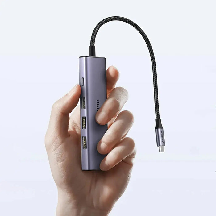 UGREEN 5-in-1 USB-C Multiport Dock 4K@60Hz HDMI 100W Power Delivery 3x USB-A 3.0 MacBook Pro iPad Pro Surface XPS ThinkPad 15597 Ugreen
