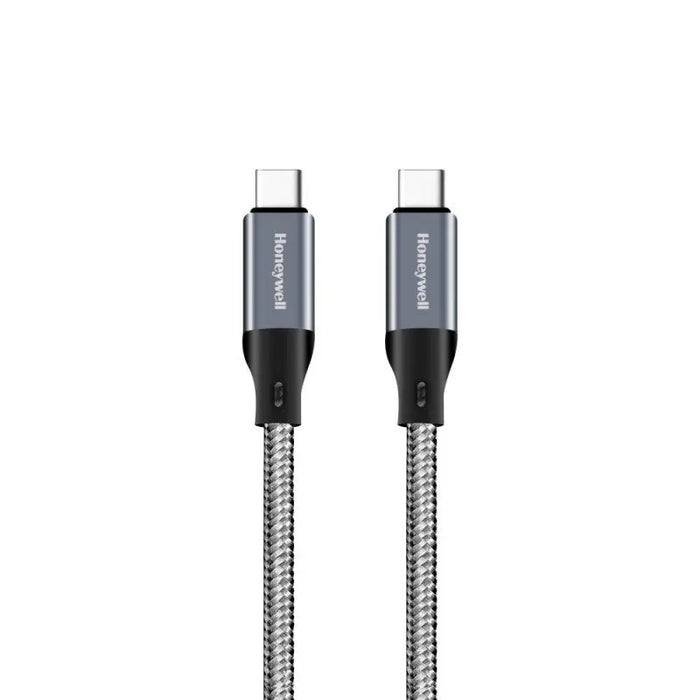 HONEYWELL HC000039 Type C To Type C USB 3.1 Cable 1.2M Braided - Grey Honeywell