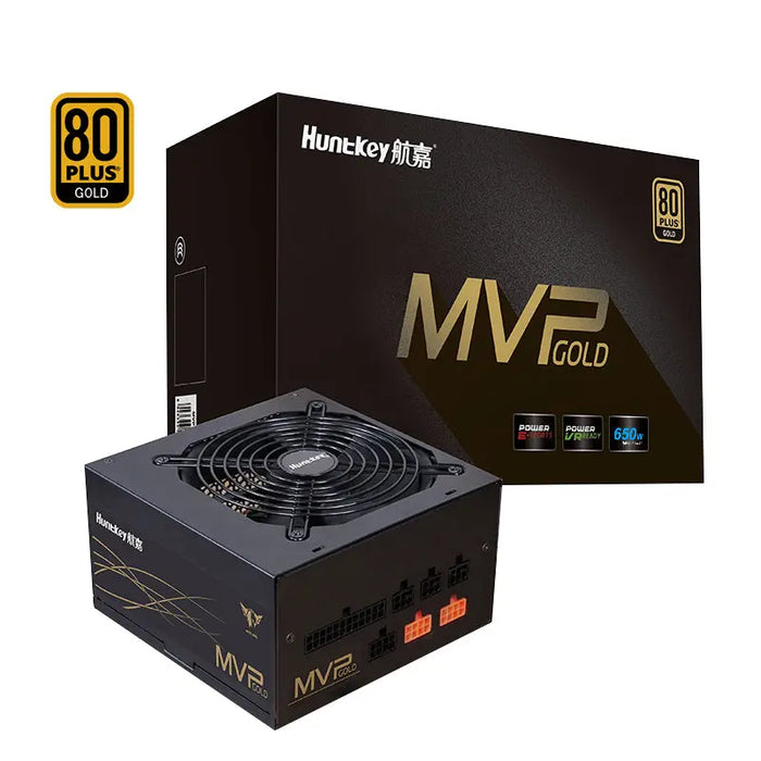 Huntkey MVPK650 80Plus + Gold Certified Modular 650W Power Supply Huntkey