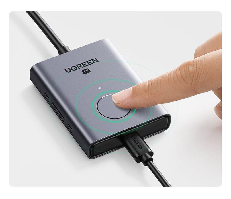 Ugreen 50M Wireless HDMI + VGA 1080p@60hz 5Ghz Extender Transmitter and Receiver (50633A)