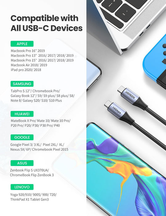 UGREEN 100W PD USB C Cable