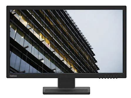 Lenovo ThinkVision E22-28 21.5” (54.61 cms) FHD IPS (1920x1080) Monitor,Tilt, Pivot, Swivel, Height Adjust Stand- Raven Black