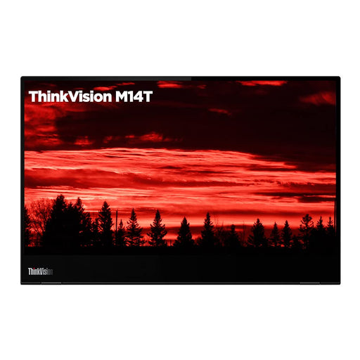 Lenovo ThinkVision M14t 14” (35.56 cms) FHD IPS (1920x1080) Touchscreen 300 nits Monitor