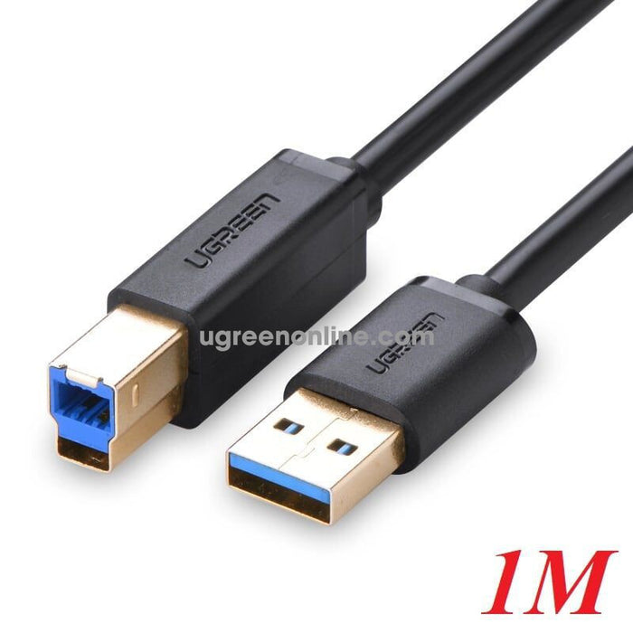 UGREEN 30753, 1m usb 3.0 a male to b male printer cable, gold plated